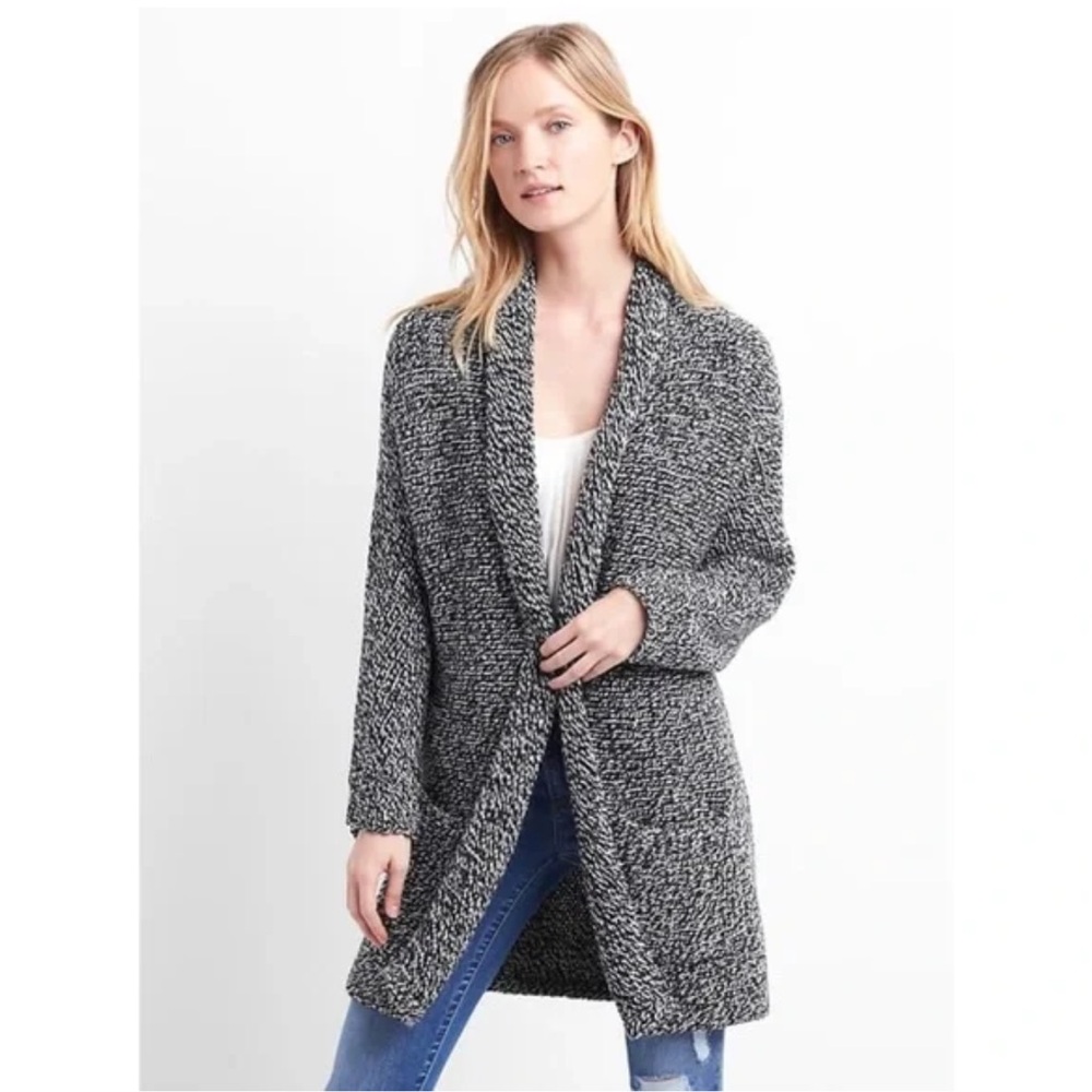 Gap Cardigan with Chunky Shawl Collar